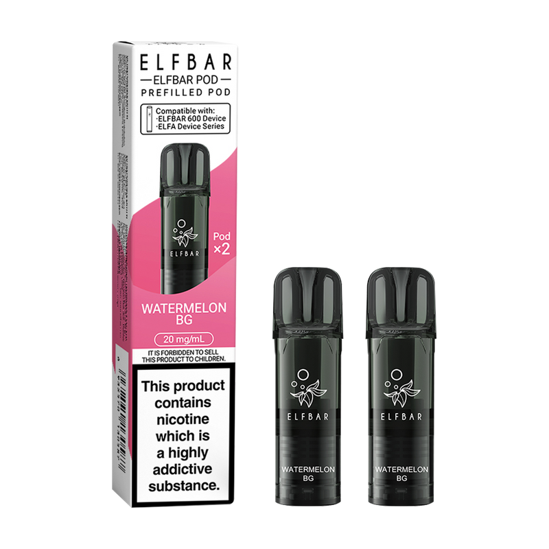 Watermelon BG Elfbar 600 Pods