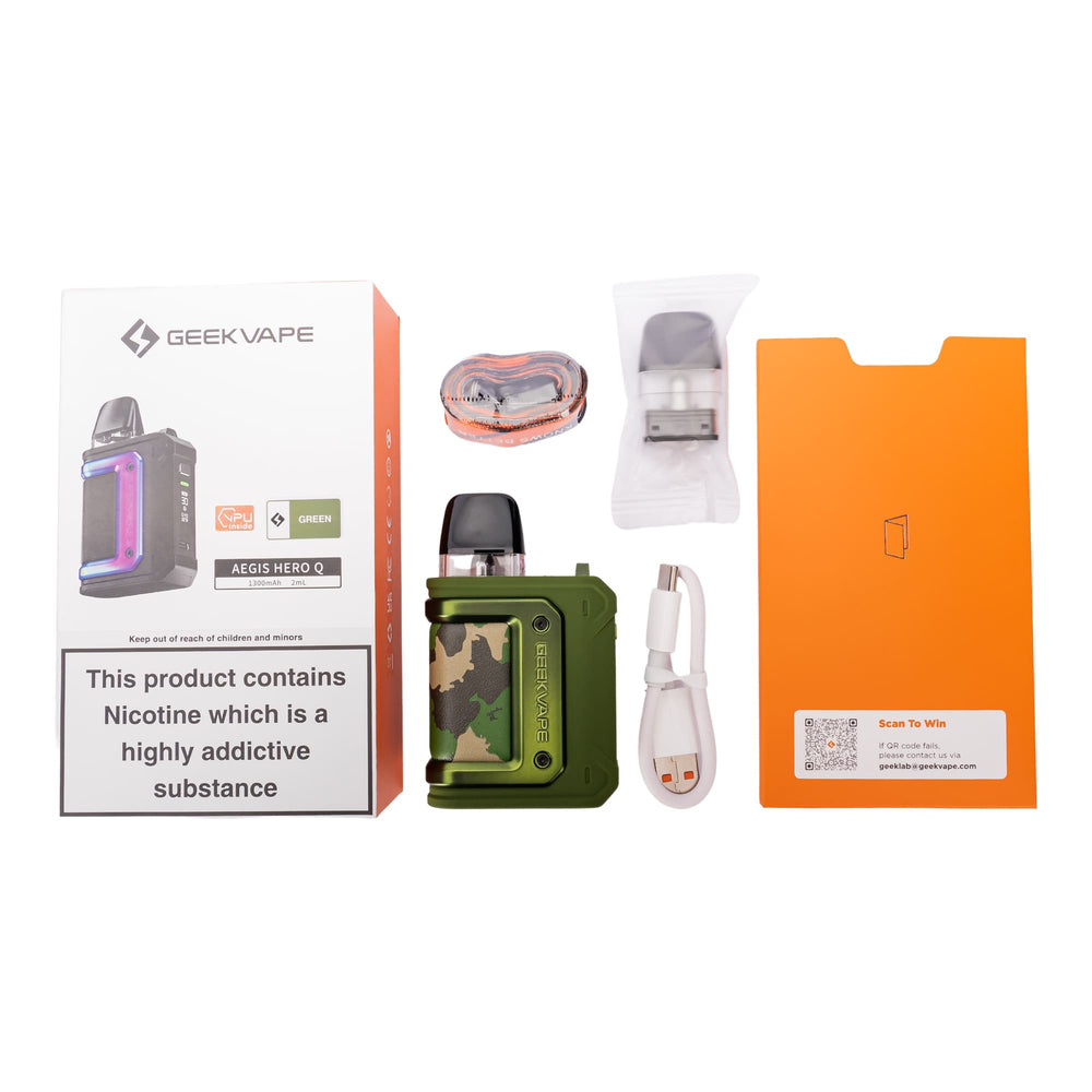 Geevkape Aegis Hero Q Pod Vape Kit Royal Flush Vape Geevkape Aegis Hero Q Pod Vape Kit Royal Flush Vape