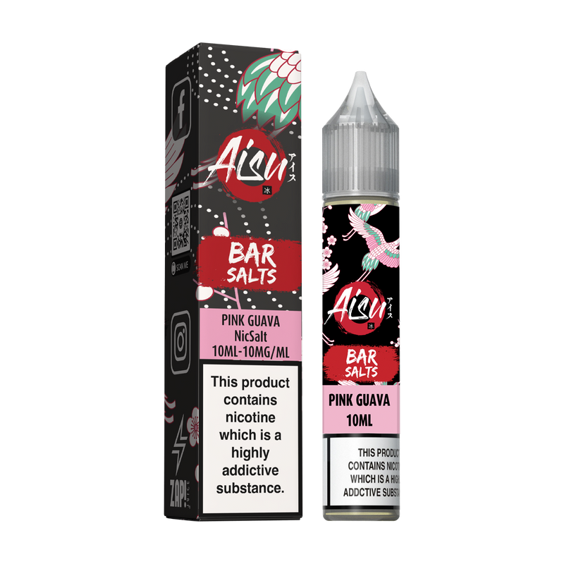 aisu pink guava bar salts