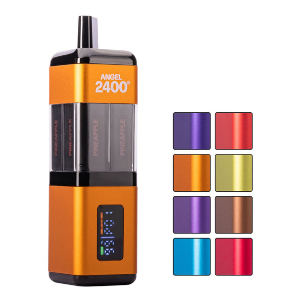 Angel 2400 vape kit in all colours.