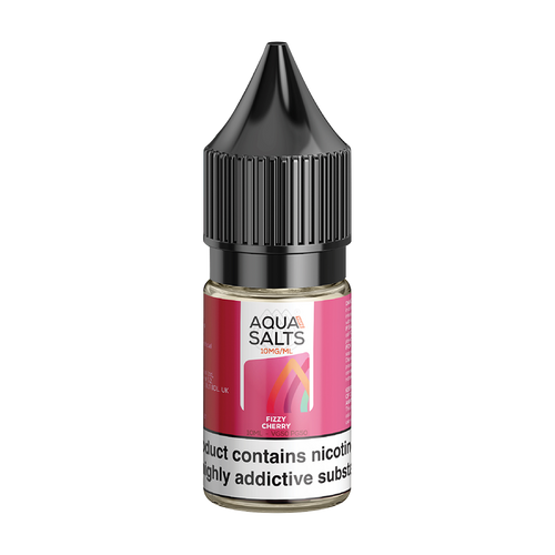 aqua salts fizzy cherry 10mg