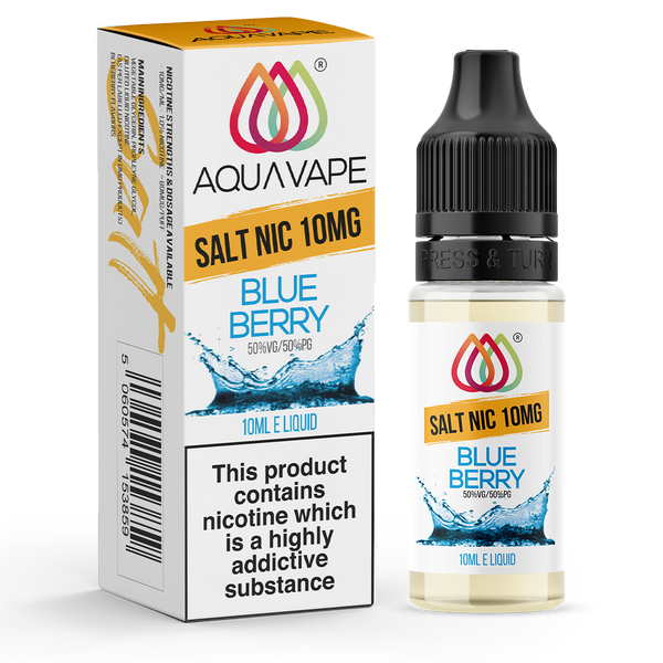 Blueberry Nic Salt by Aquavape 10ml 10mg