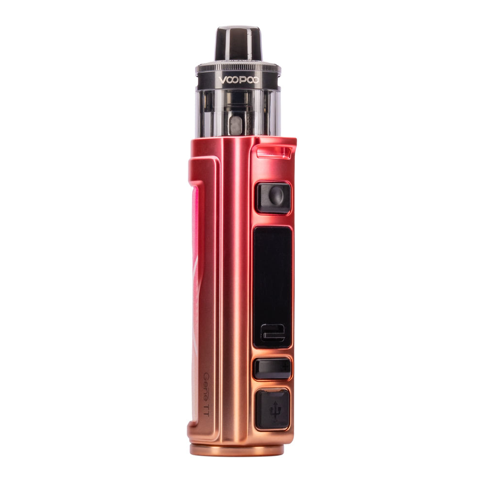 Front side image of Modern Red Argus Pro 2 vape kit.