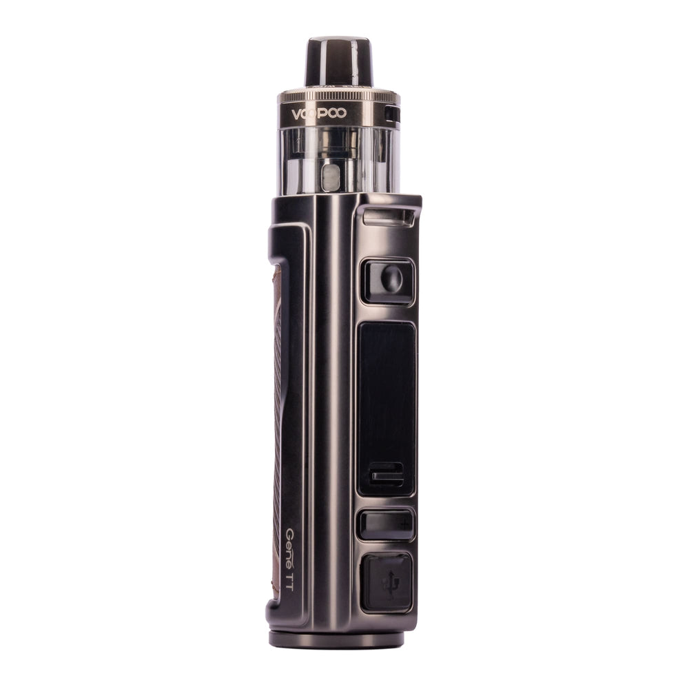 Front side image of Space Grey Argus Pro 2 vape kit.