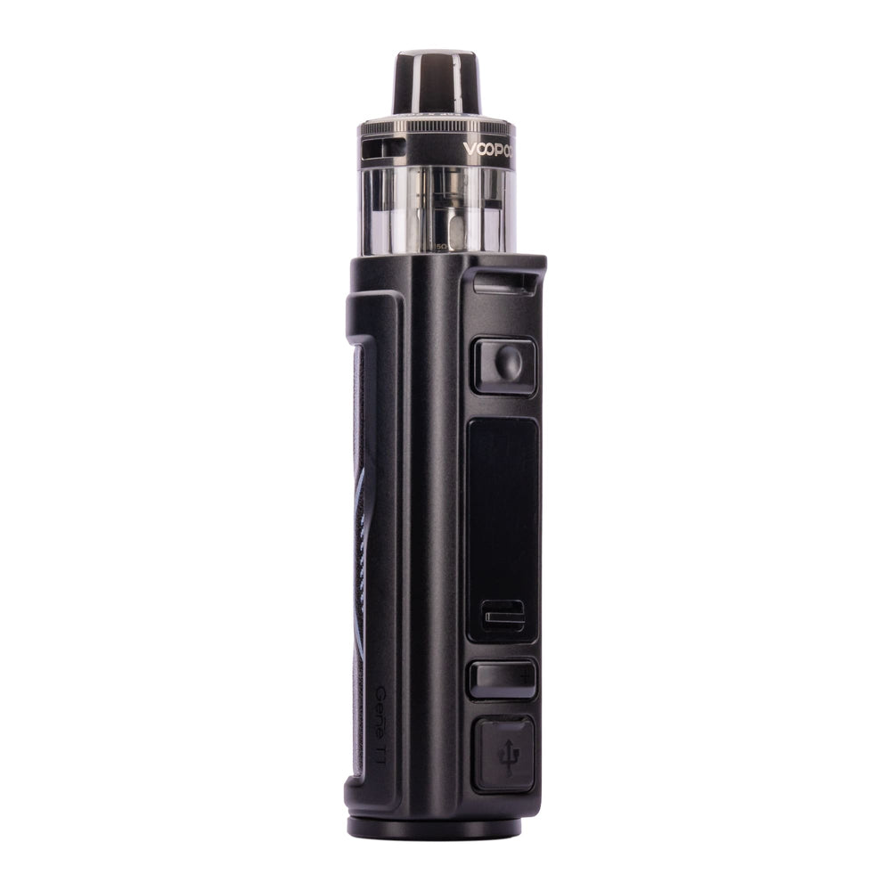 Front side image of Spray Black Argus Pro 2 vape kit.