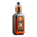 Front angled image of orange Vaporesso Armour Max vape kit.