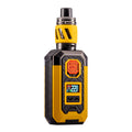 Front angled image of yellow Vaporesso Armour Max vape kit.
