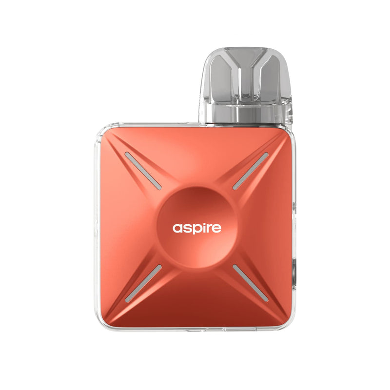Aspire Cyber X Pod Kit in Coral Orange Colour - Back Image