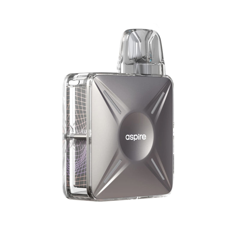 Aspire Cyber X Pod Kit in Gunmetal Colour - Back Side On Image