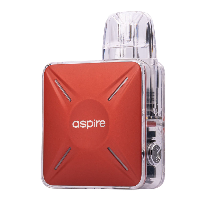 Aspire Cyber X Vape Kit in Orange - Side on Image