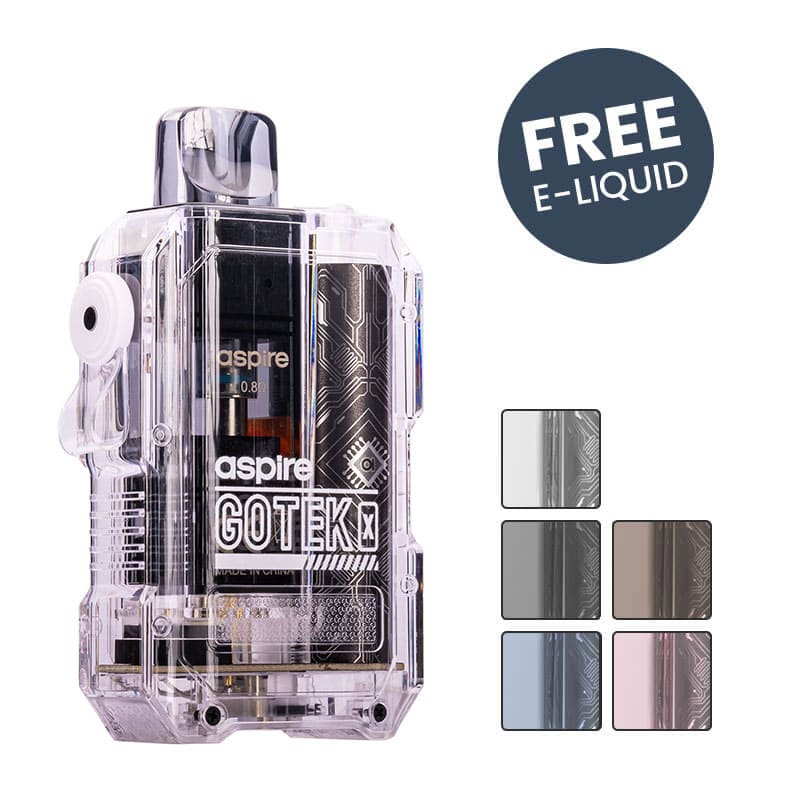 Aspire Gotek X Kit in all colours