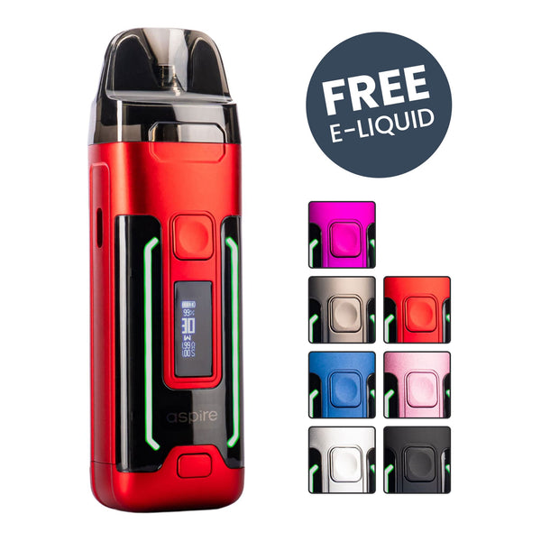 Aspire Veynom Air vape kit in all colours.