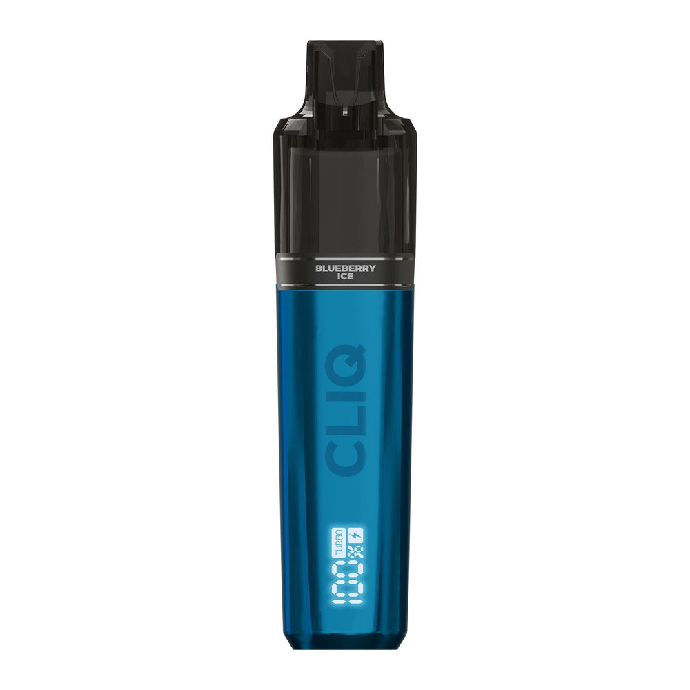 Blueberry Ice Avomi Cliq device.
