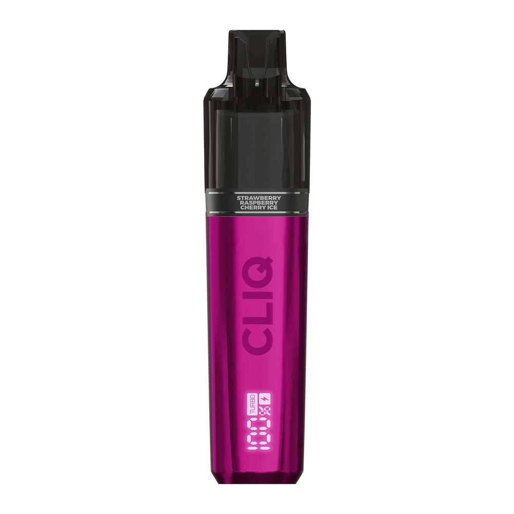 Strawberry Raspberry Cherry Ice Avomi Cliq device.