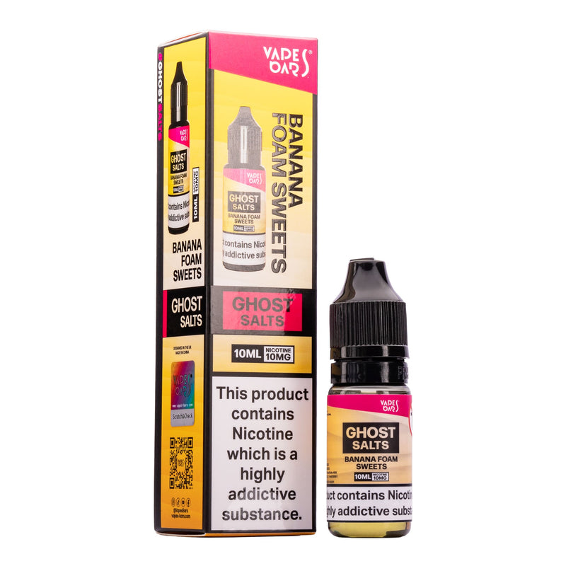 Ghost Salts Banana Foam Sweets Nic Salt E-Liquid