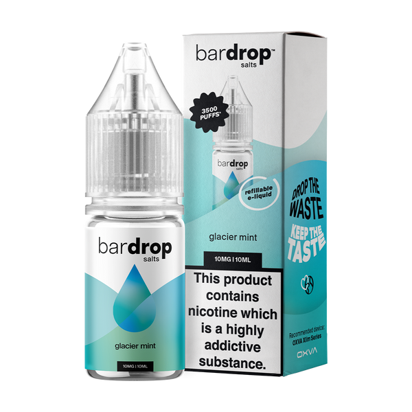 bar drop box bottle glacier mint