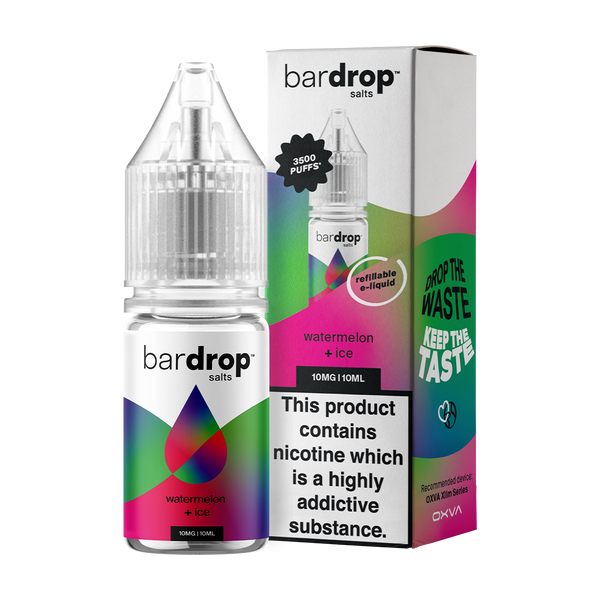 bar drop box bottle watermelon ice
