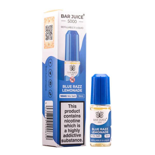 Blue Razz Lemonade Nic Salt E-Liquid by Bar Juice 5000