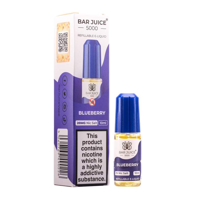 Blueberry Nic Salt E-Liquid by Bar Juice 5000