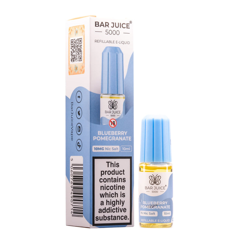 Blueberry Pomegranate Nic Salt E-Liquid by Bar Juice 5000