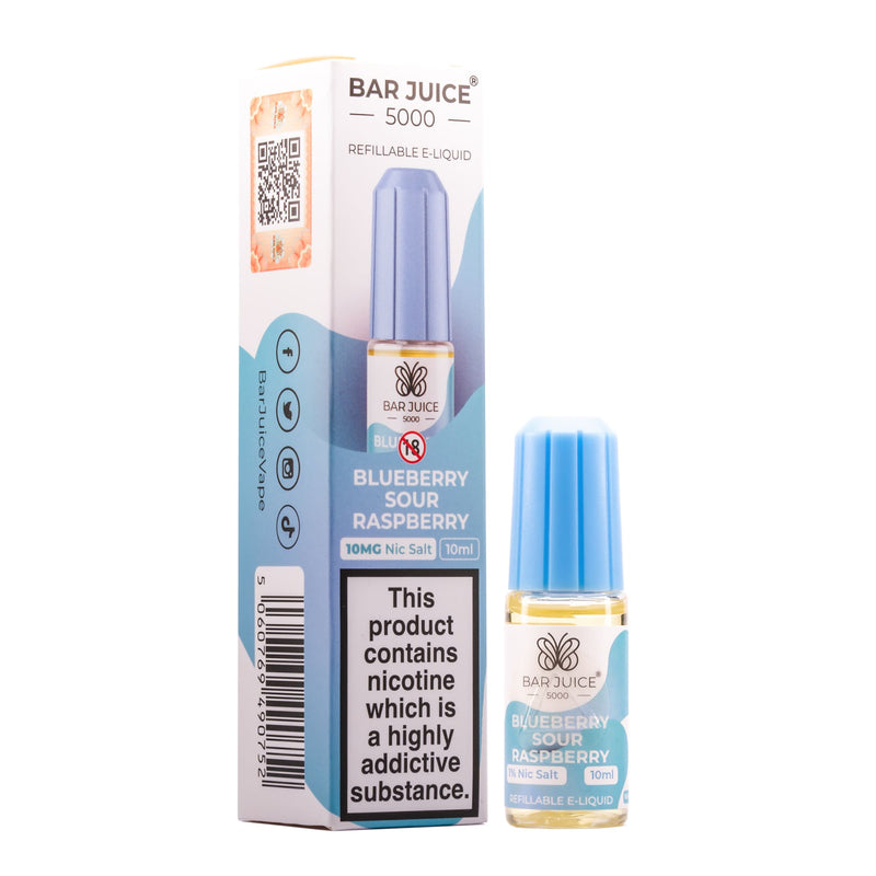 Blueberry Sour Raspberry Nic Salt E-Liquid by Bar Juice 5000