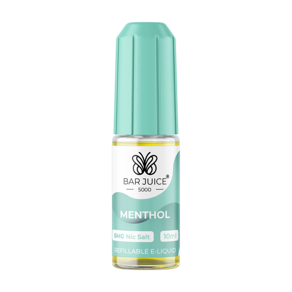 bar juice 5000 menthol 10ml 5mg