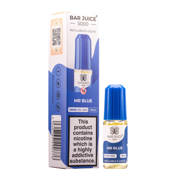 Mr Blue Nic Salt E-Liquid by Bar Juice 5000