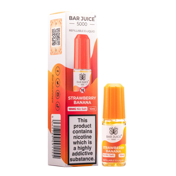 Strawberry Banana Nic Salt E-Liquid by Bar Juice 5000