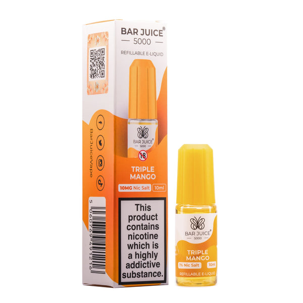 Triple Mango Nic Salt E-Liquid by Bar Juice 5000