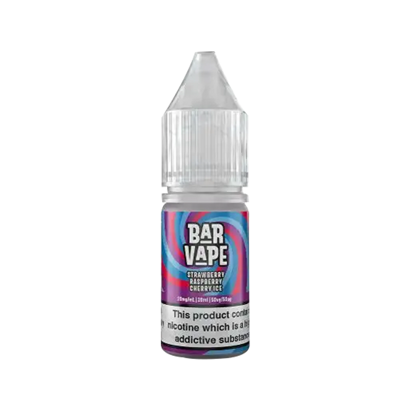 Straw Rasp Cherry Ice Nic Salt by Bar Vape