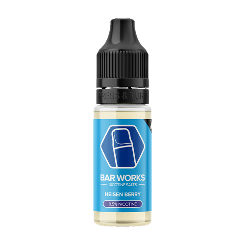 bar works nic salts heisen berry 5mg 10ml