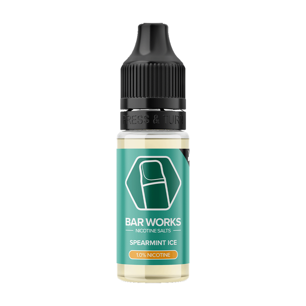 Spearmint Ice Nic Salt by Bar Works - 10ml