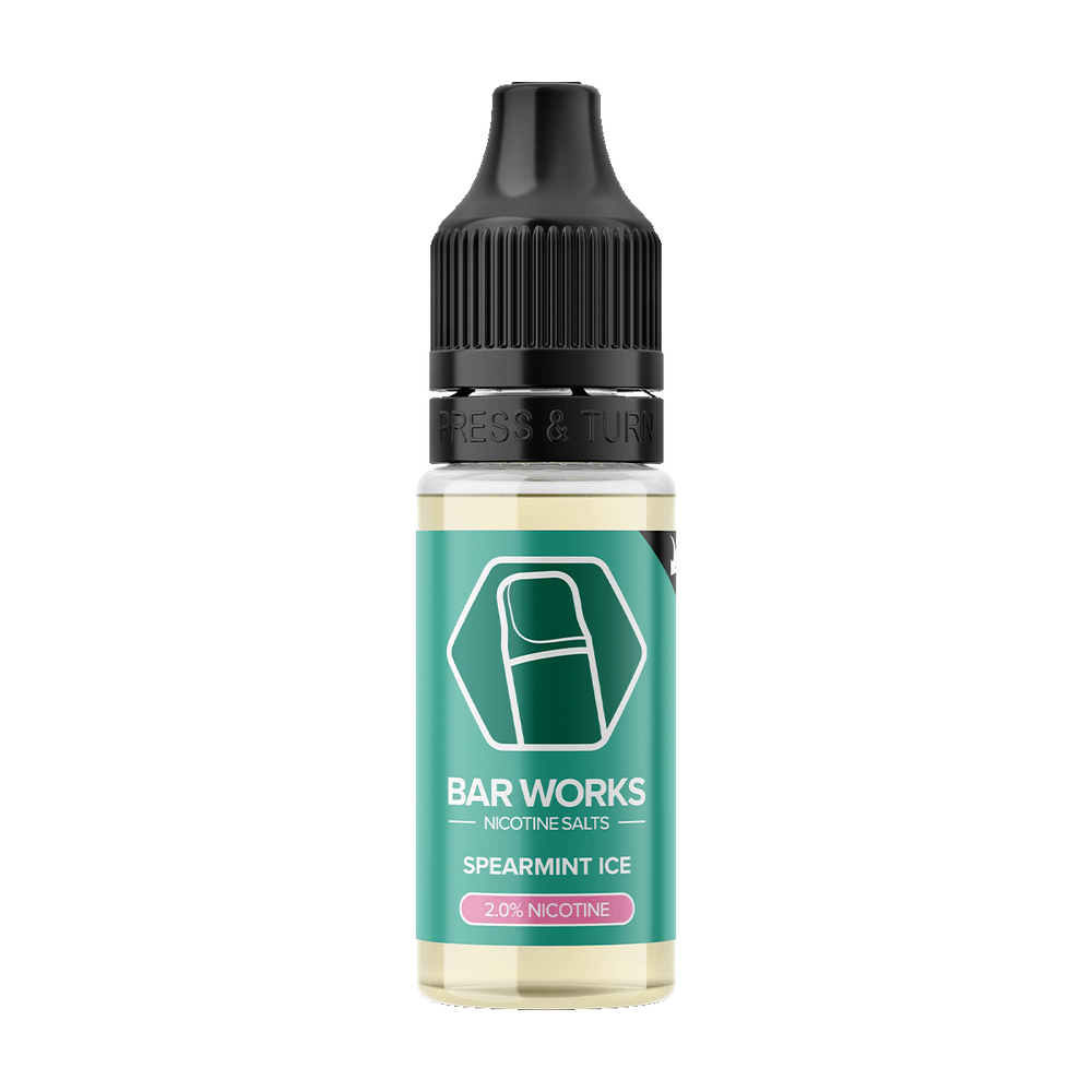 Spearmint Ice Nic Salt by Bar Works - 10ml