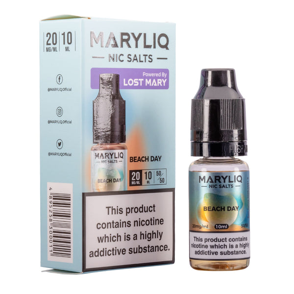 Beach Day Nic Salt E-Liquid by Maryliq