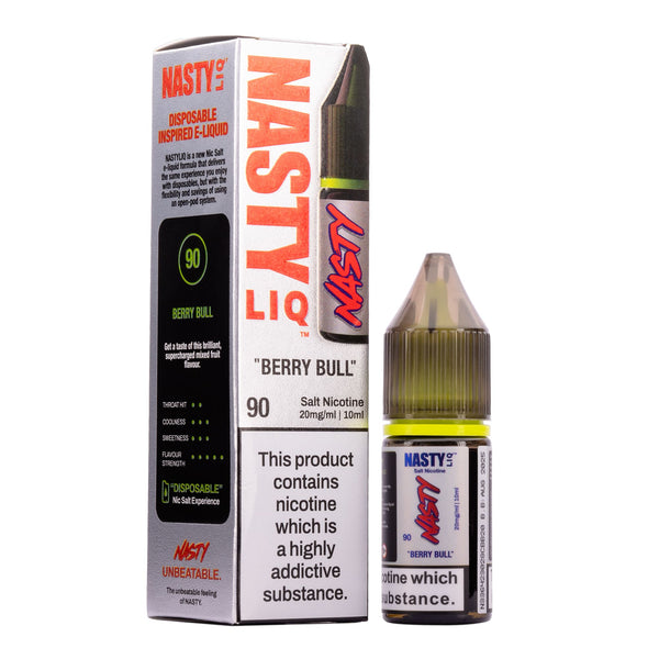 Nastyliq Berry Bull 10ml Nic Salt E-Liquid