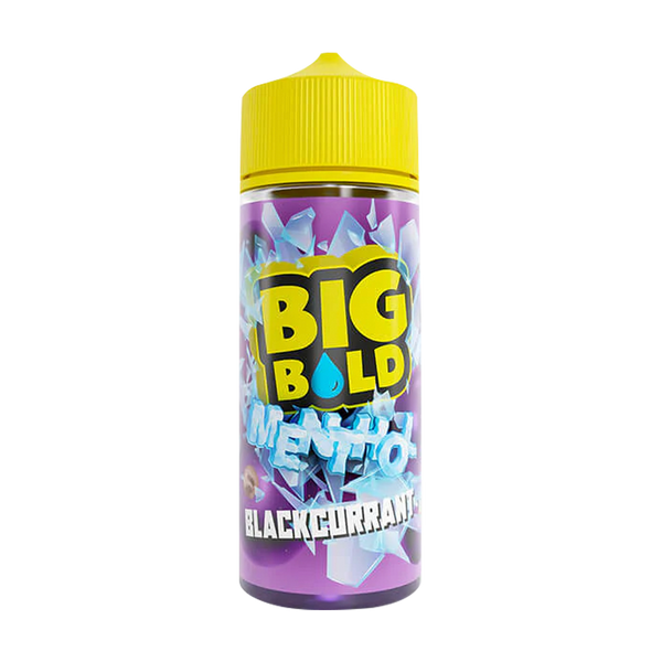 Blackcurrant Menthol 100ml Shortfill by Big Bold