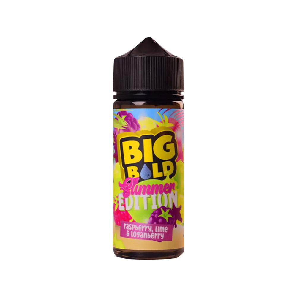 Raspberry, Lime & Loganberry 100ml Shortfill by Big Bold