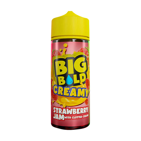 Strawberry Jam & Clotted Cream 100ml Shortfill by Big Bold