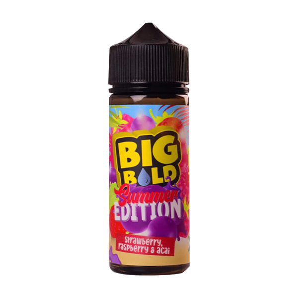 big bold 100ml shortfills strawberry raspberry acai