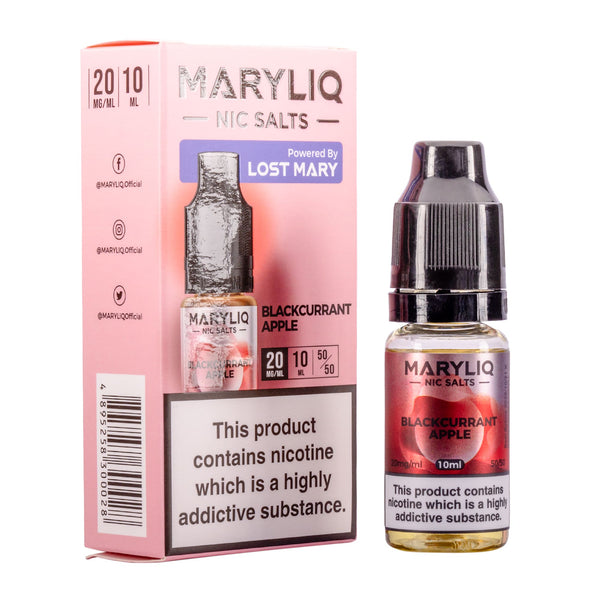 Blackcurrant Apple Nic Salt E-Liquid by Maryliq