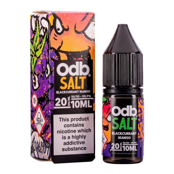 ODB Salt Blackcurrant Mango 10ml Nic Salt E-Liquid