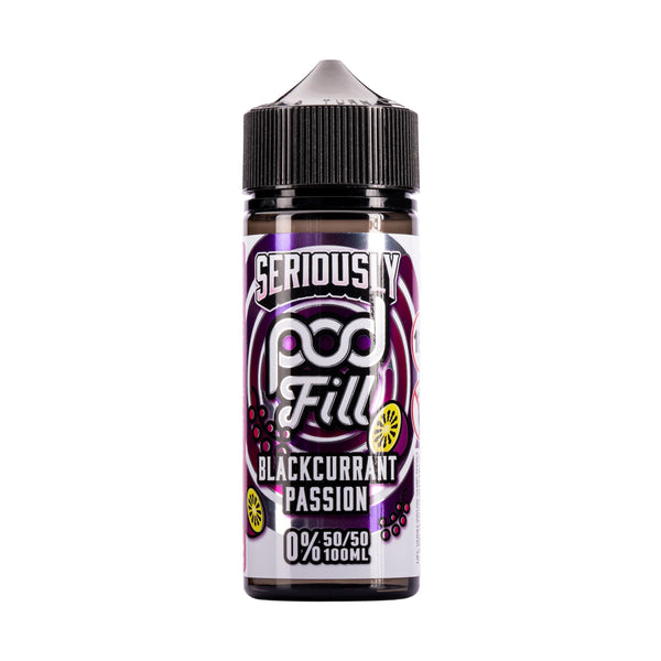 Blackcurrant Passion Seriously Pod Fill 100ml Shortfill E-Liquid