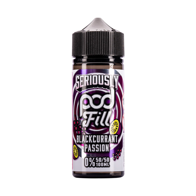 Blackcurrant Passion Seriously Pod Fill 100ml Shortfill E-Liquid