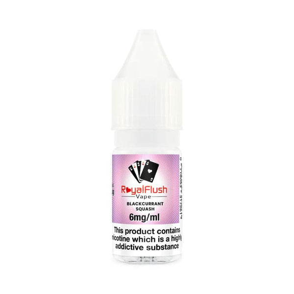 Blackcurrant Squash 10ml E-Liquid by Royal Flush Vape