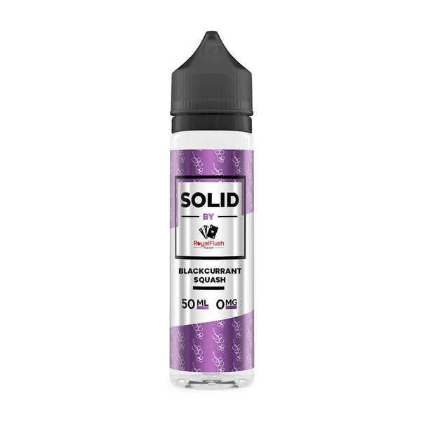 Blackcurrant Squash by Solid Vape 50ml