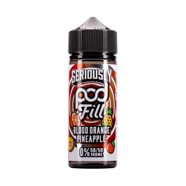 Blood Orange Pineapple Seriously Pod Fill 100ml Shortfill E-Liquid