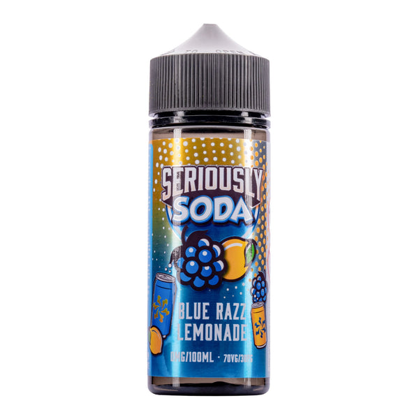 Blue Razz Lemonade 100ml Shortfill E-Liquid by Seriously Soda