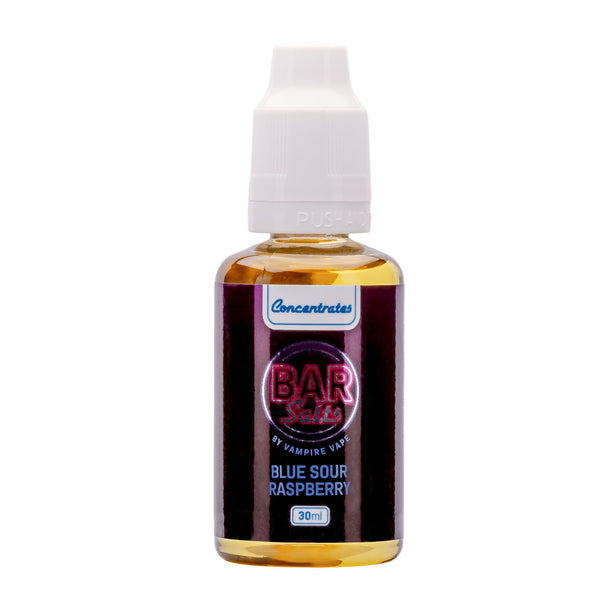 Blue Sour Raspberry Lemonade 30ml Bar Salts Concentrate by Vampire Vape.