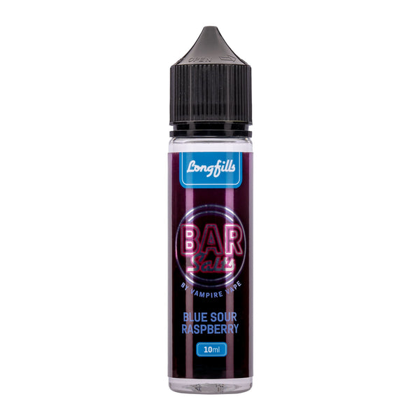 Render of Vampire Vape Blue Sour Raspberry Longfill Bottle
