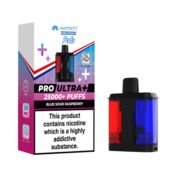 Hayati Pro Ultra Plus Pods Blue Sour Raspberry